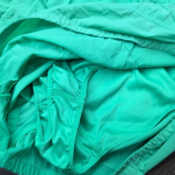 Womens Joy Lab Green Athletic Running Shorts Lined Nylon Blend 2" Inseam Size L - Picture 11 of 12